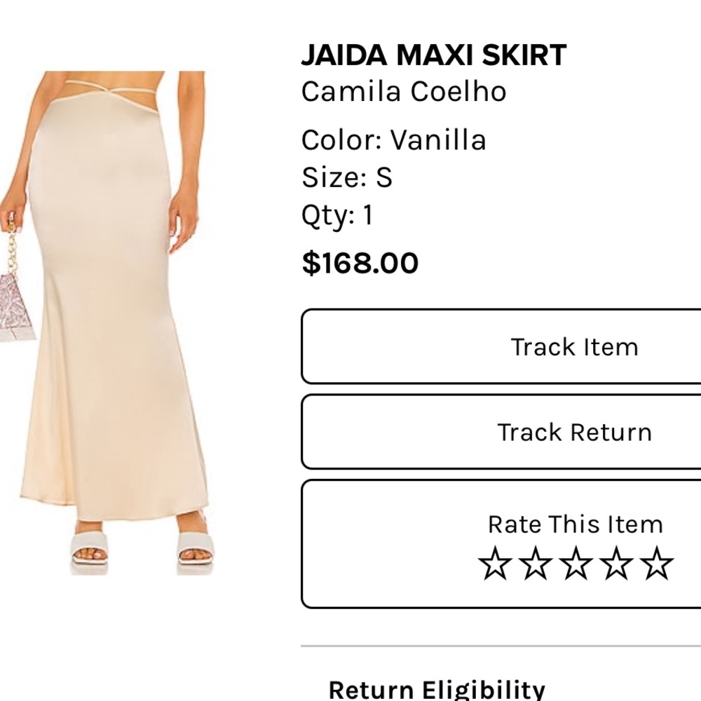Camilla Coelho Jaida maxi skirt